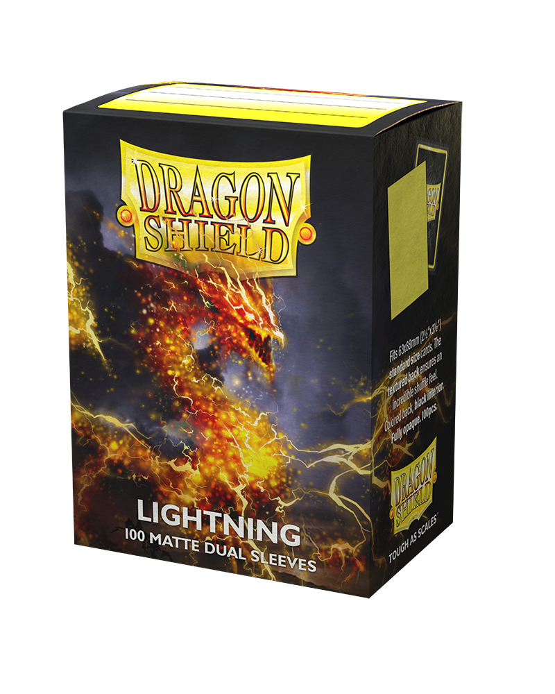 Dragon Shield - Standard Dual Matte Sleeves - Lightning (100)