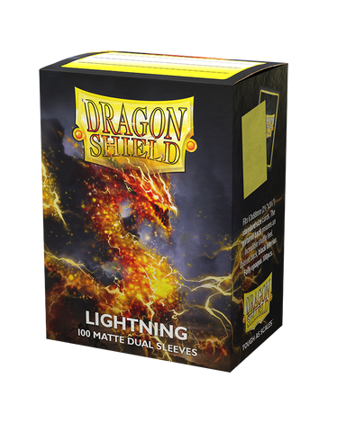 Dragon Shield - Standard Matte Dual Sleeves - Lightning (100)