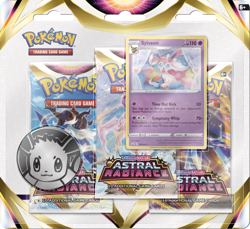 Pokemon - Astral Radiance - 3 Pack Blister