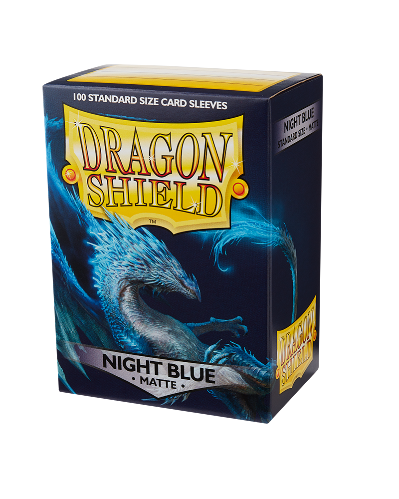 Dragon Shield - Standard Matte Sleeves - Night Blue (100)