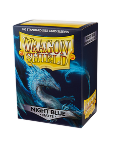Dragon Shield - Standard Matte Sleeves - Night Blue (100)