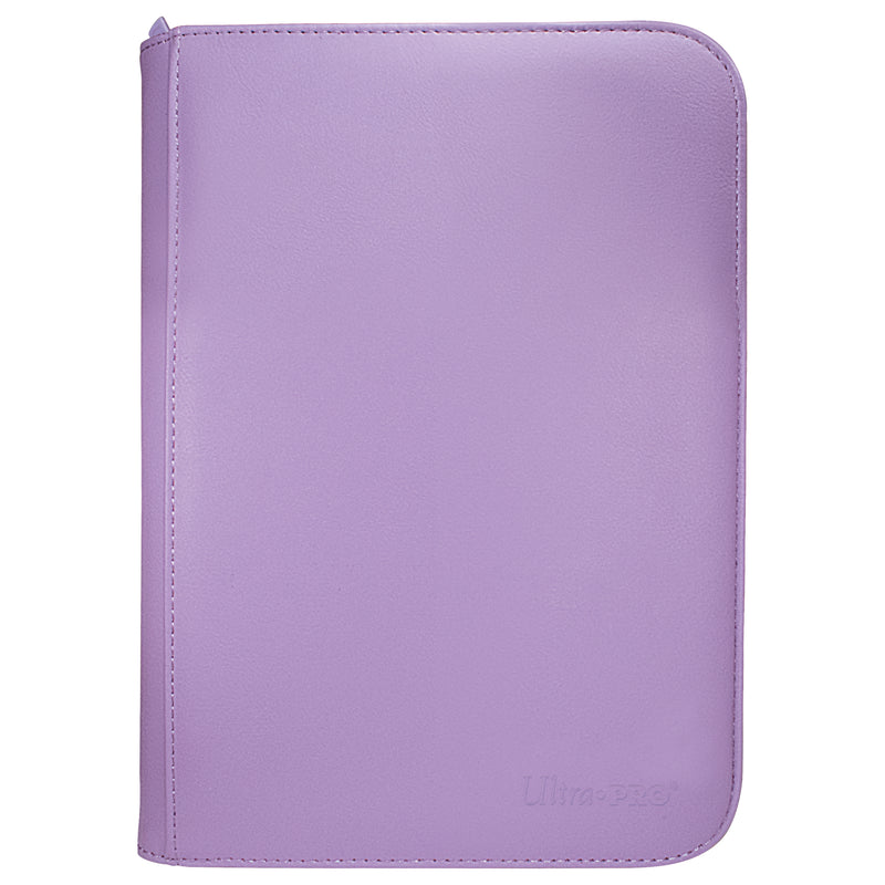 Ultra Pro - 4 Pocket Zippered - Purple - PRO Binder (160)