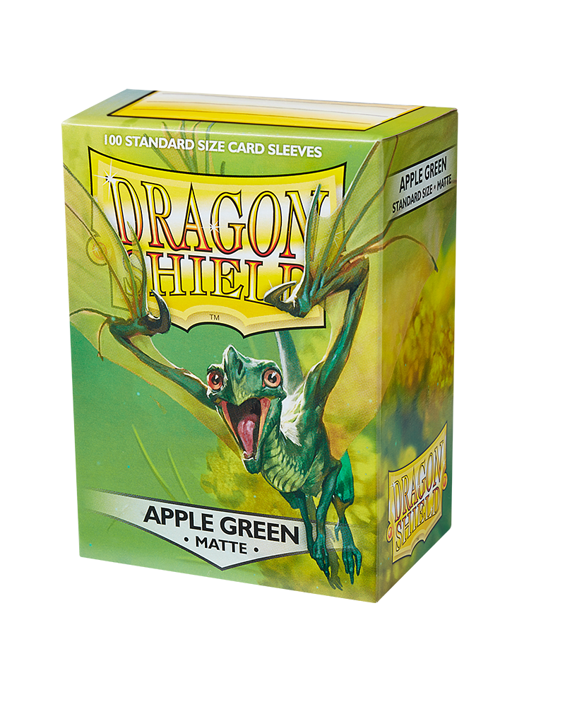 Dragon Shield - Standard Matte Sleeves - Apple Green (100)