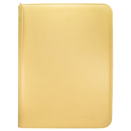 Ultra Pro - 9 Pocket Zippered - Yellow - PRO Binder (360)