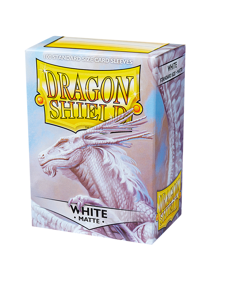 Dragon Shield - Standard Matte Sleeves - White (100)