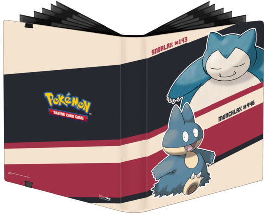 Ultra-Pro - 9 Pocket - Snorlax/Munchlax - Pro Binder (360)