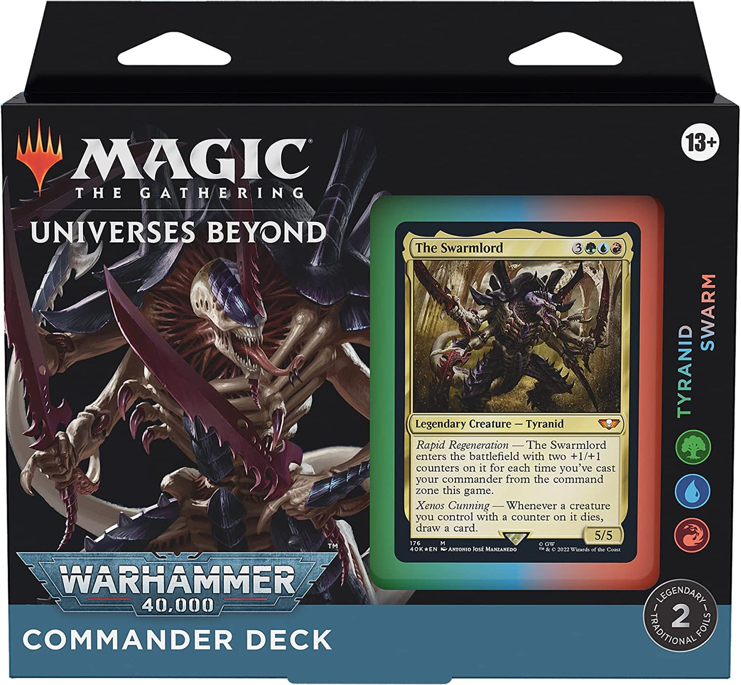 Magic - Warhammer 40000 - Regular Commander Decks - Tyranid Swarm